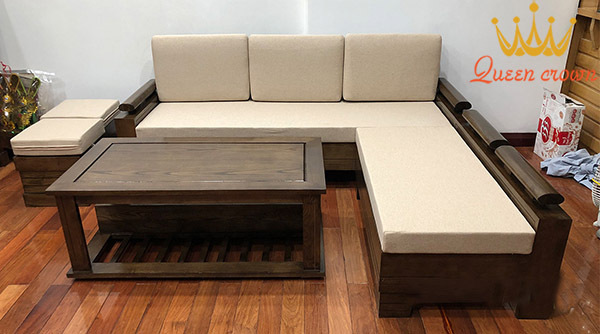 kích thước ghế sofa gỗ chữ l