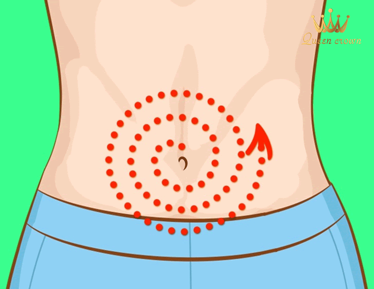 cách massage giảm mỡ bụng