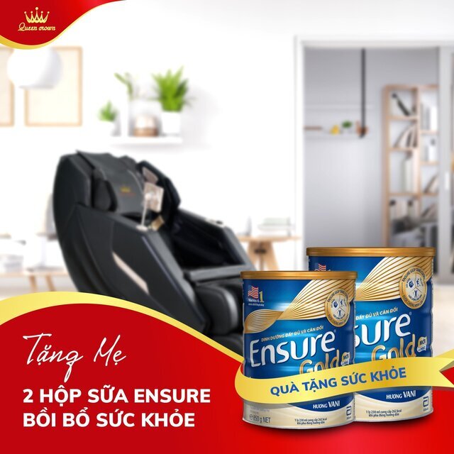 Khuyến mại ngày của mẹ mua ghế massage tặng 2 hộp ensuagold