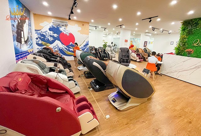 mua ghế massage trả góp