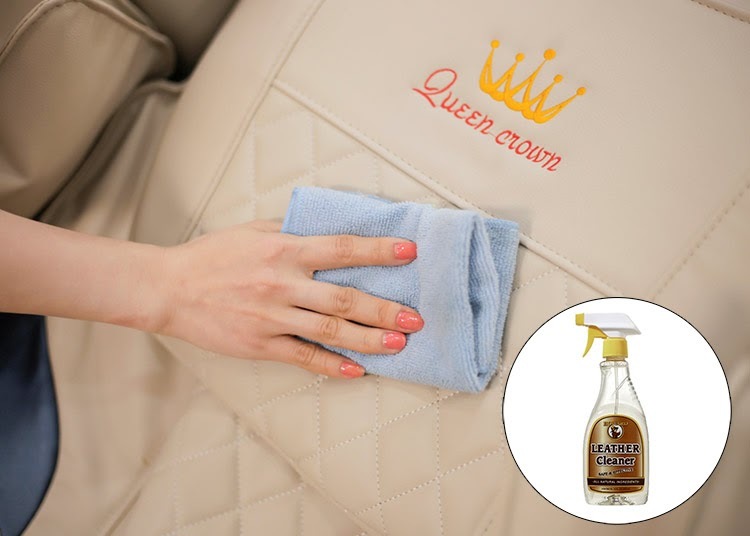 Có thể sử dụng dung dịch vệ sinh chuyên dụng để vệ sinh ghế massage