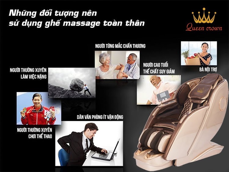 tác dụng của ghế massage