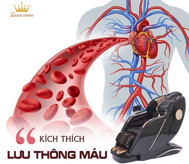 tác dụng của ghế massage