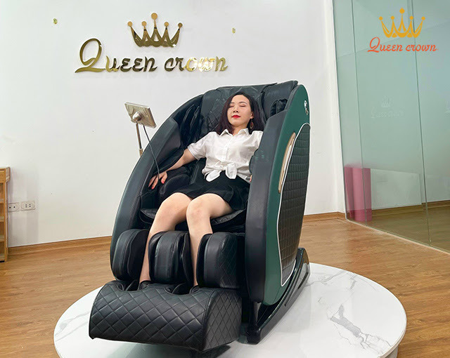 Tư thế ngồi ghế massage đúng