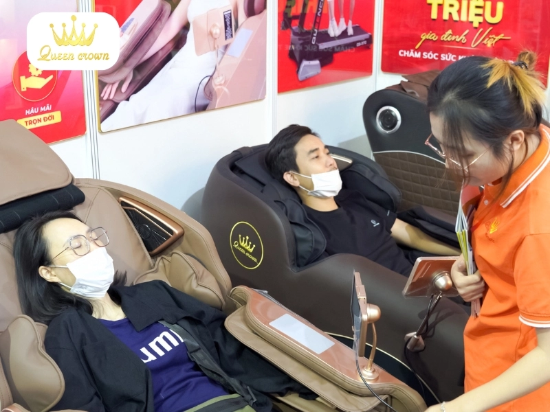 Mô hình ghế massage kinh doanh theo chuỗi