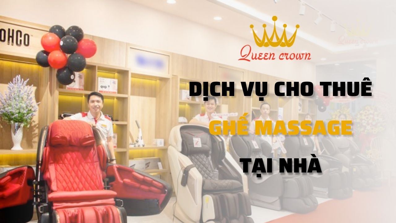 Cho Thuê Ghế Massage Trải Nghiệm Tại Nhà: Có nên sử dụng?