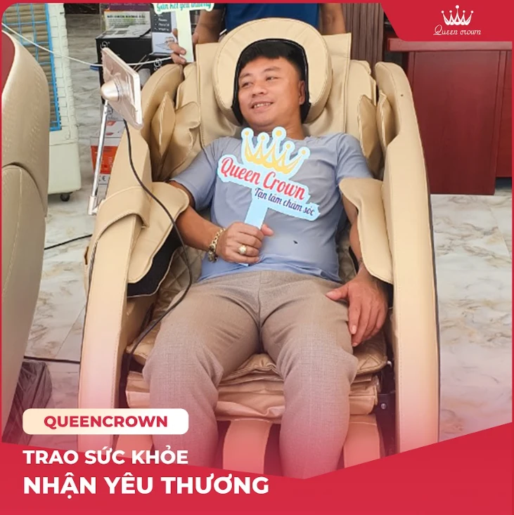 ghế massage tại Hồng Bàng
