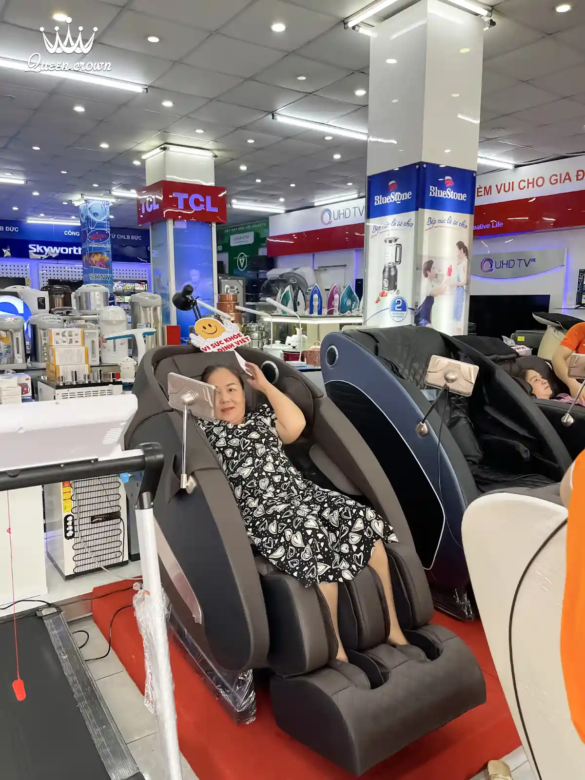 ghế massage tại Ngô Quyền