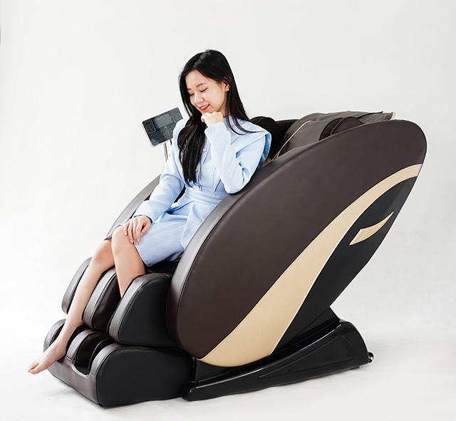 Bài tập massage chuyên sâu ghế massage Queen Crown QC FX5