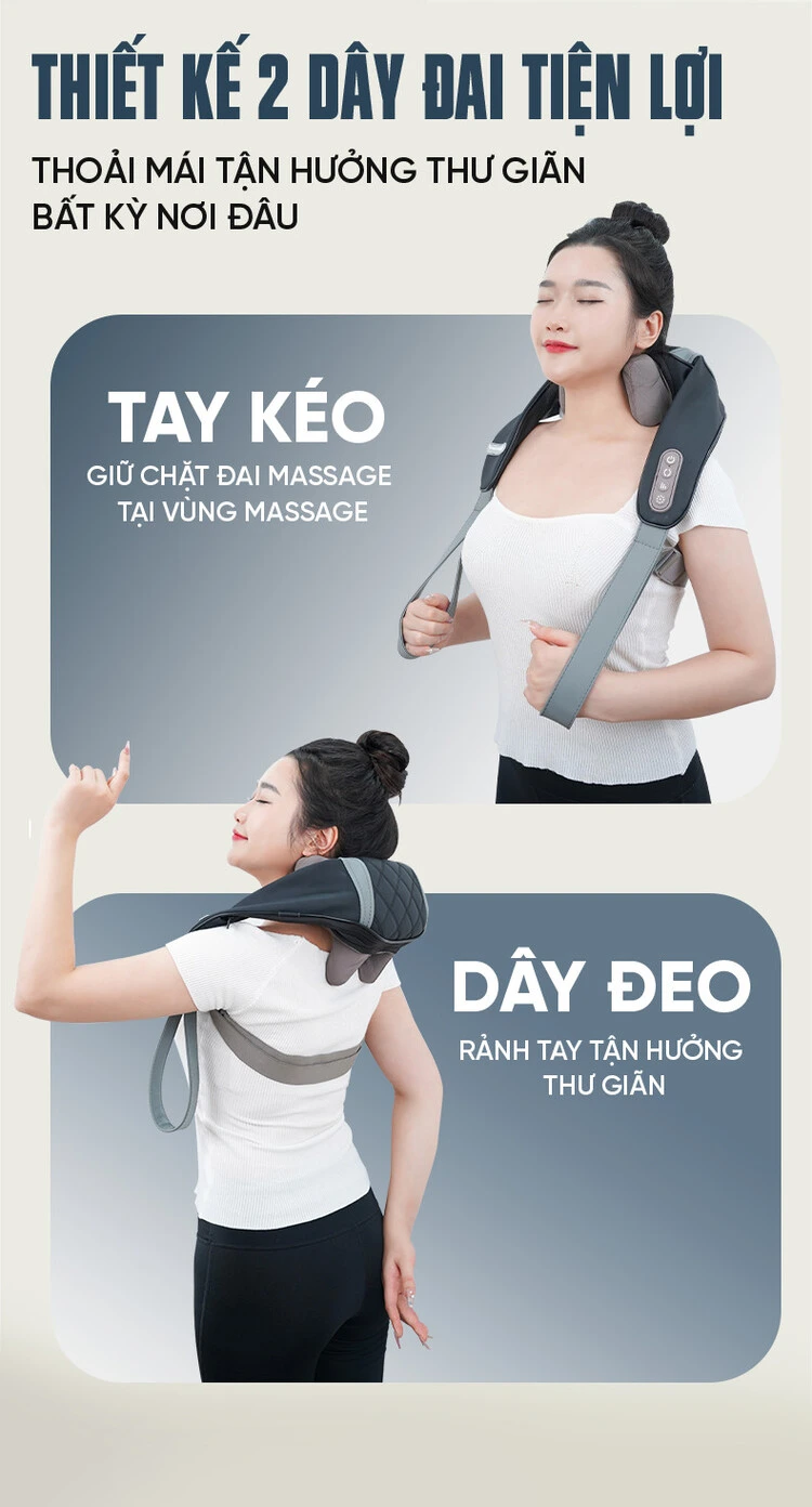 Đai massage Queen Crown QC M5
