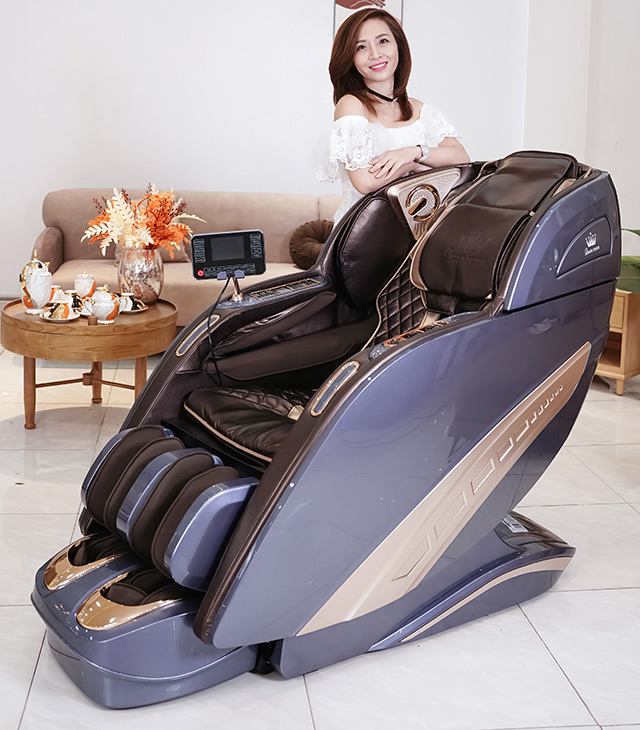Bài tập chuyên sâu ghế massage Queen Crown QC 488 Sport
