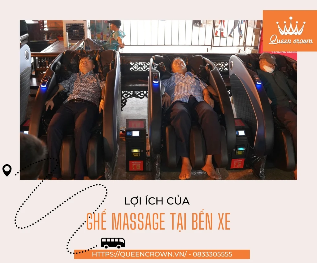 Tiềm Năng Từ Mô Hình Kinh Doanh Ghế Massage Tại Bến Xe