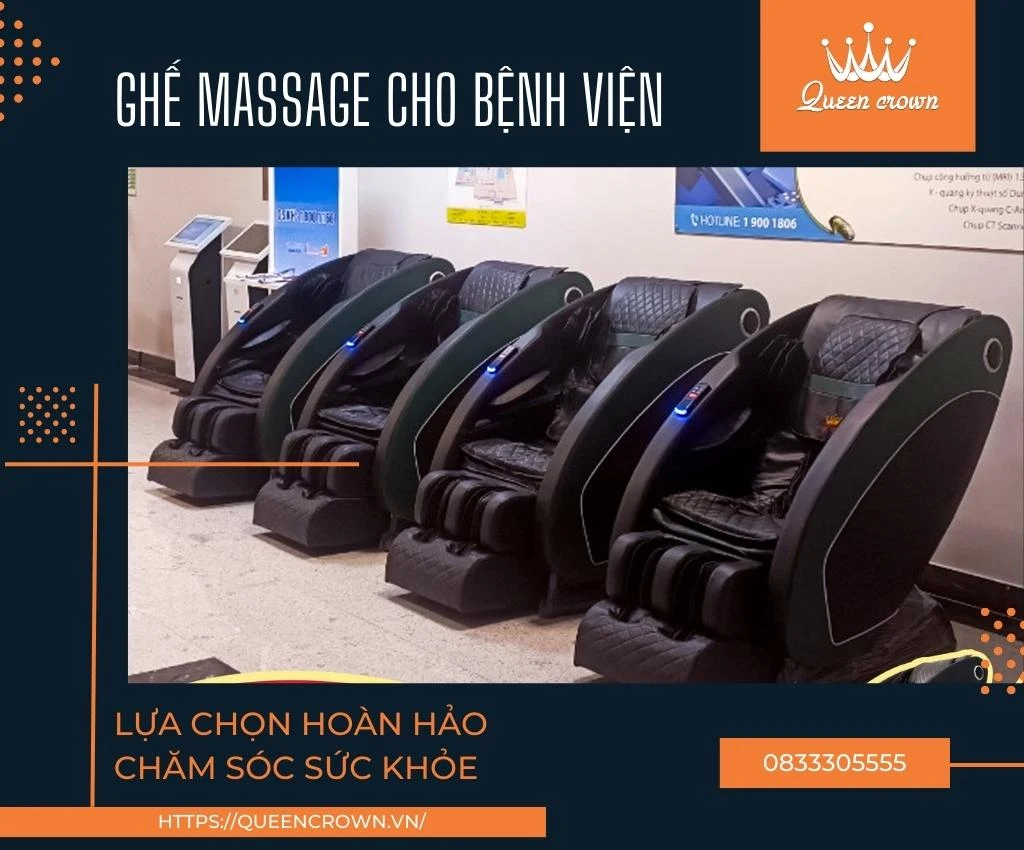 Ghế Massage Cho Bệnh Viện: Lựa Chọn Hoàn Hảo Chăm Sóc Sức Khỏe