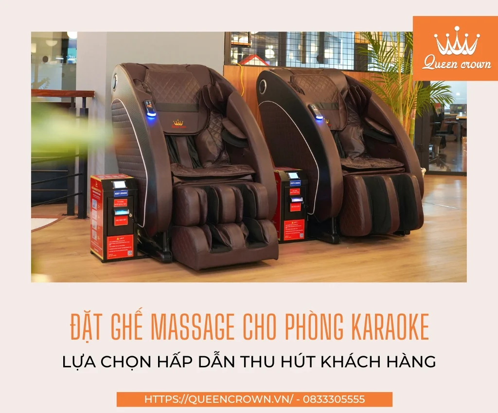 Đặt Ghế Massage Cho Phòng Karaoke: Lựa Chọn Hấp Dẫn Thu Hút Khách Hàng