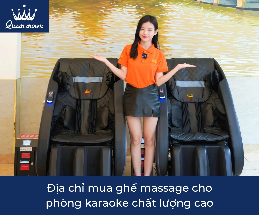 Địa chỉ mua ghế massage cho phòng karaoke chất lượng cao