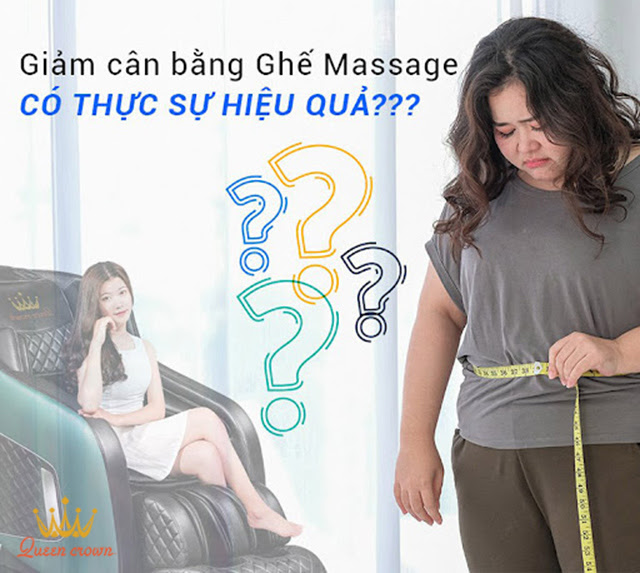 Giải đáp: Giảm cân bằng ghế massage có thực sự hiệu quả?