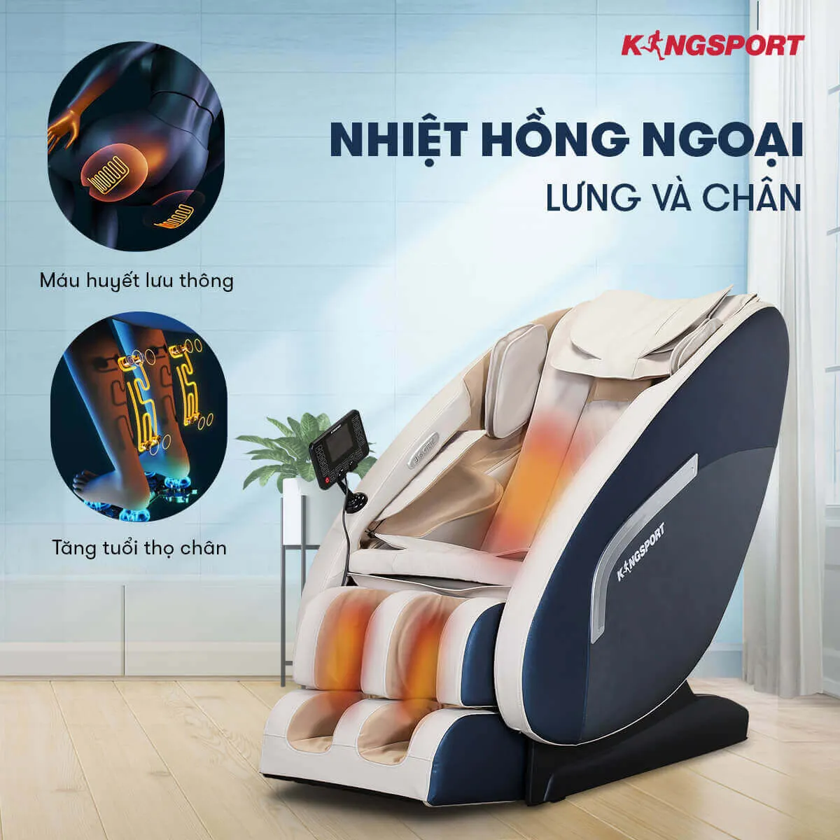 Ghế massage Kingsport