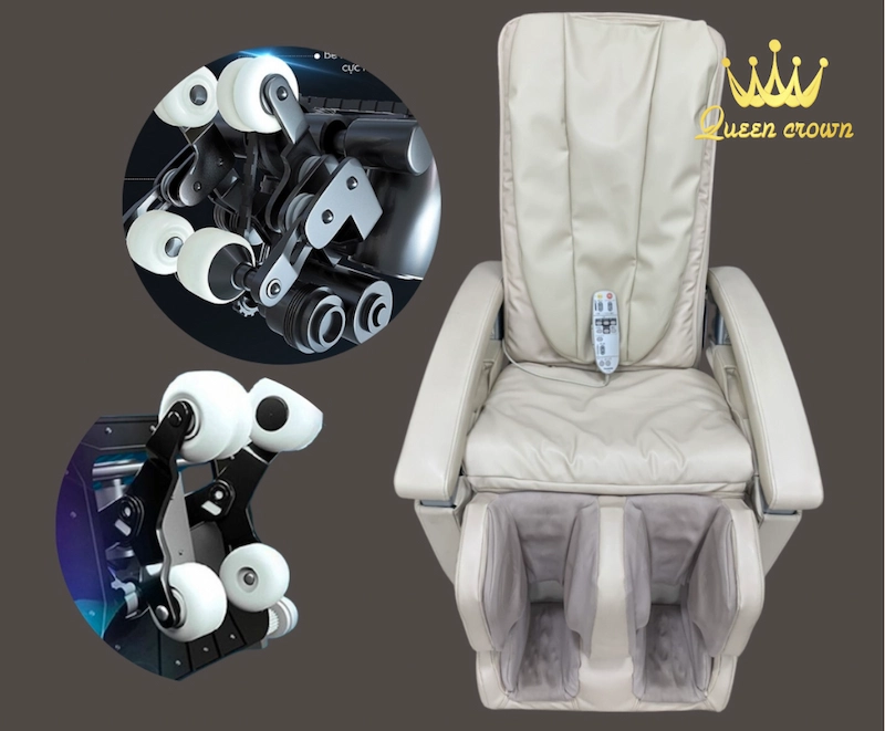 hệ thống con lăn đa chiều là tính năng cơ bản trên ghế massage panasonic nội địa nhật