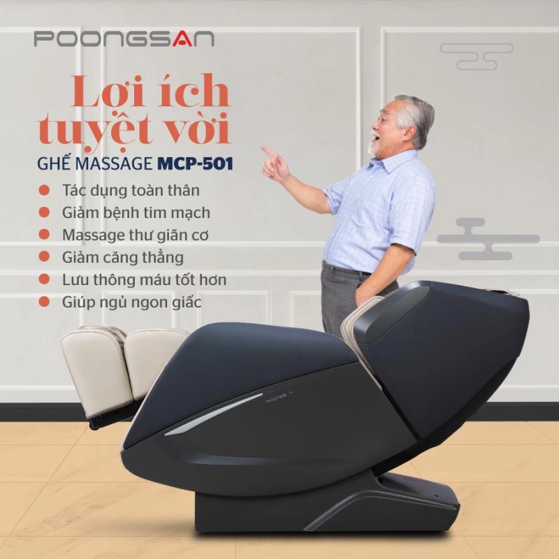 Ghế massage Poongsan