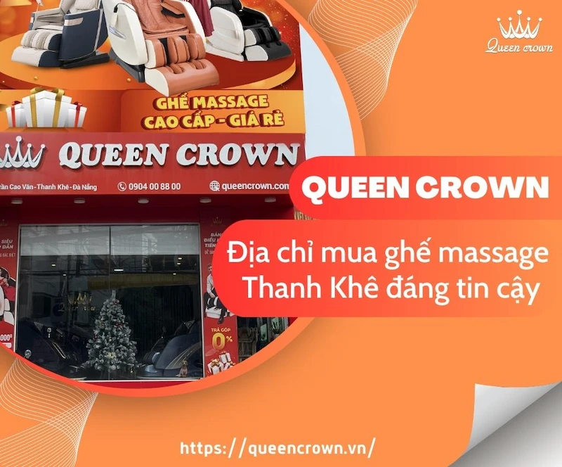 Địa chỉ mua ghế massage Thanh Khê đáng tin cậy, giá tốt