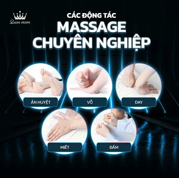 ghế massage 6d là gì