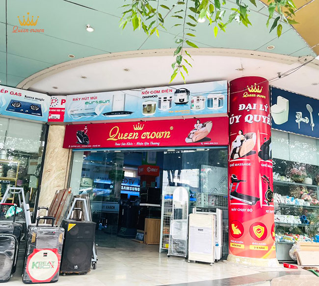 Showroom ghế massage Nghệ An Queen Crown Hoàng Mai