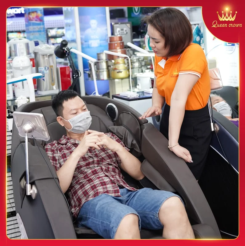ghế massage tại Ngô Quyền
