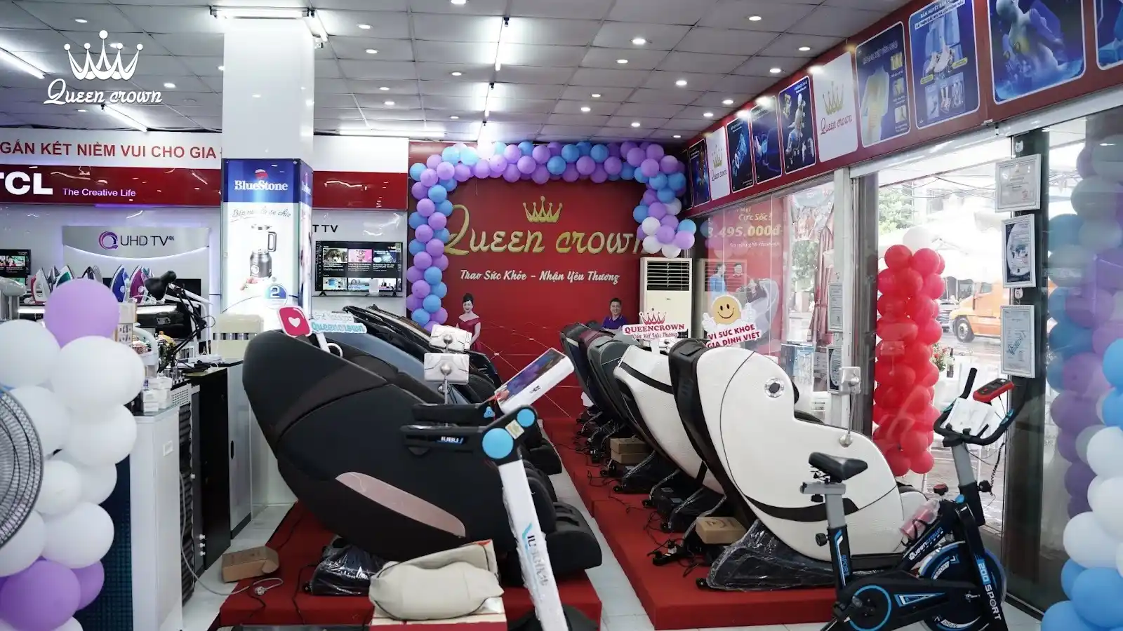 ghế massage tại Hồng Bàng