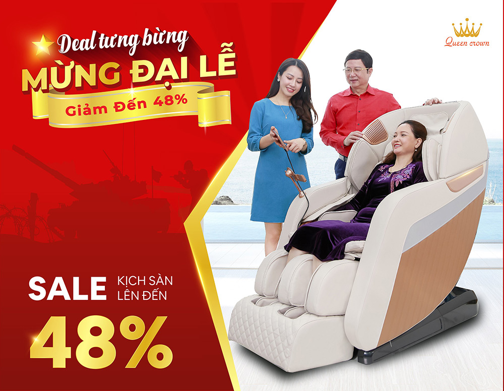 Giảm giá tưng bừng - Mừng ngày thống nhất