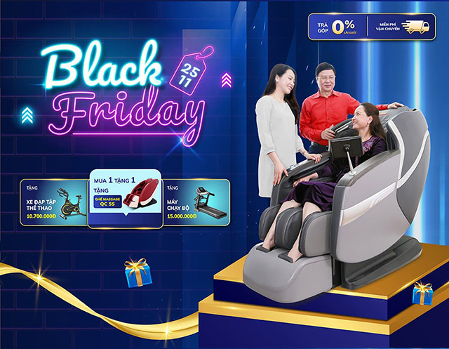 Black Friday - Giảm tận chân mây - Săn ngay kẻo lỡ