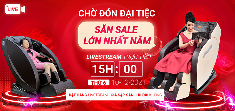 LIVESTREAM SALE KHỦNG - SĂN NGAY KẺO LỠ