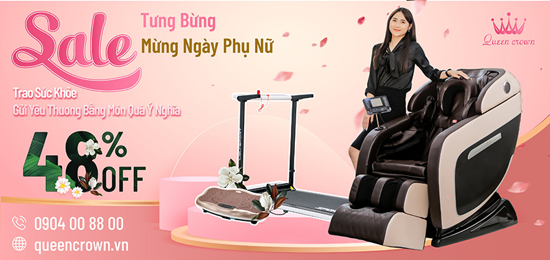 Khuyến mại tưng bừng - Mừng ngày phụ nữ Việt Nam