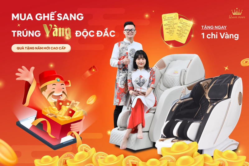 Mua ghế sang - Trúng vàng độc đắc - Mừng Valentine Day