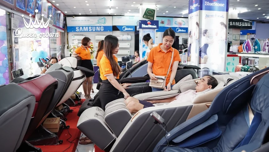 ghế massage tại Bình Xuyên