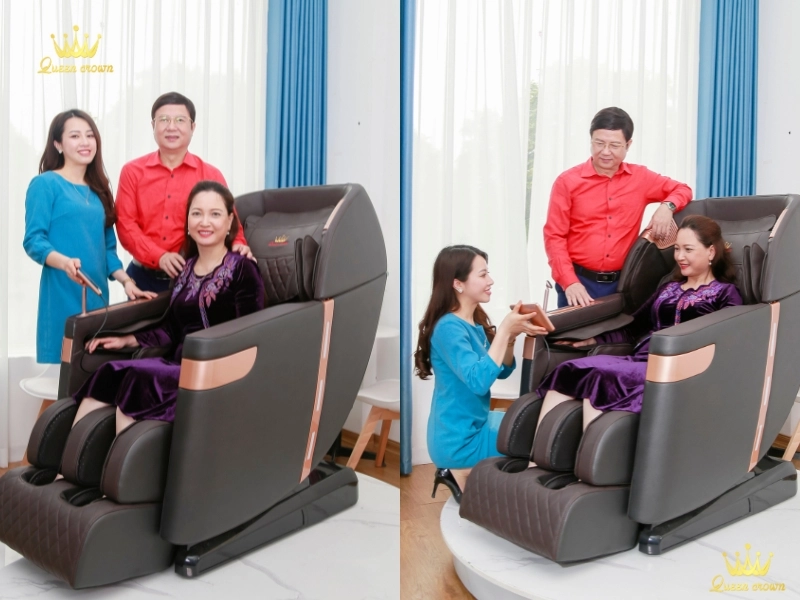 Lưu ý khi sử dụng ghế massage hồng ngoại về đối tượng sử dụng.