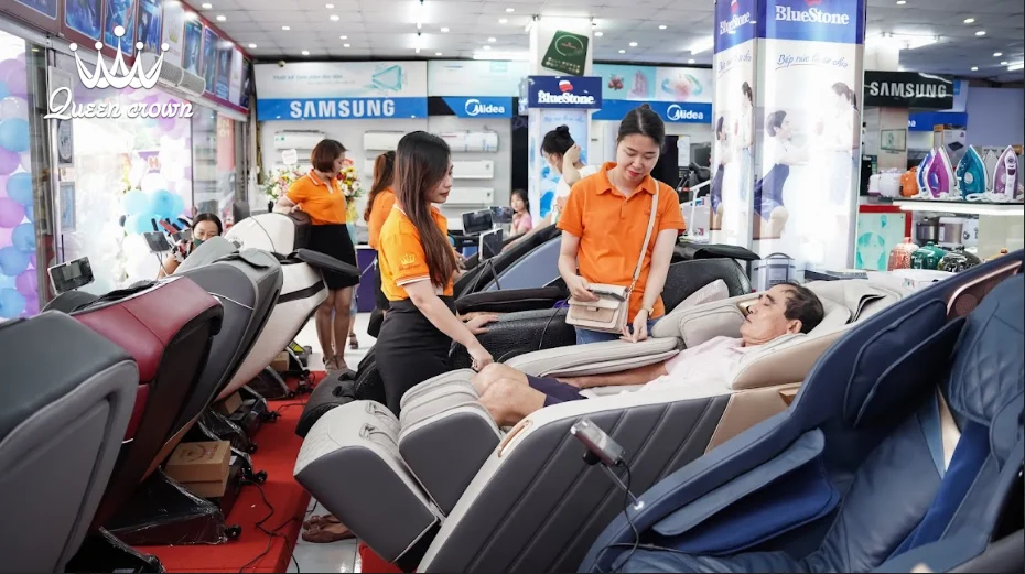ghế massage tại An Lão