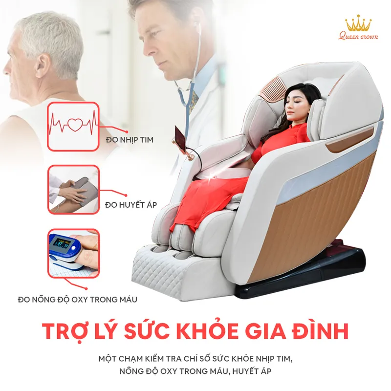 tiện ích trên ghế massage
