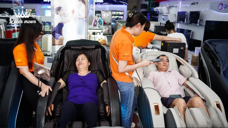ghế massage tại Kiến Thuỵ