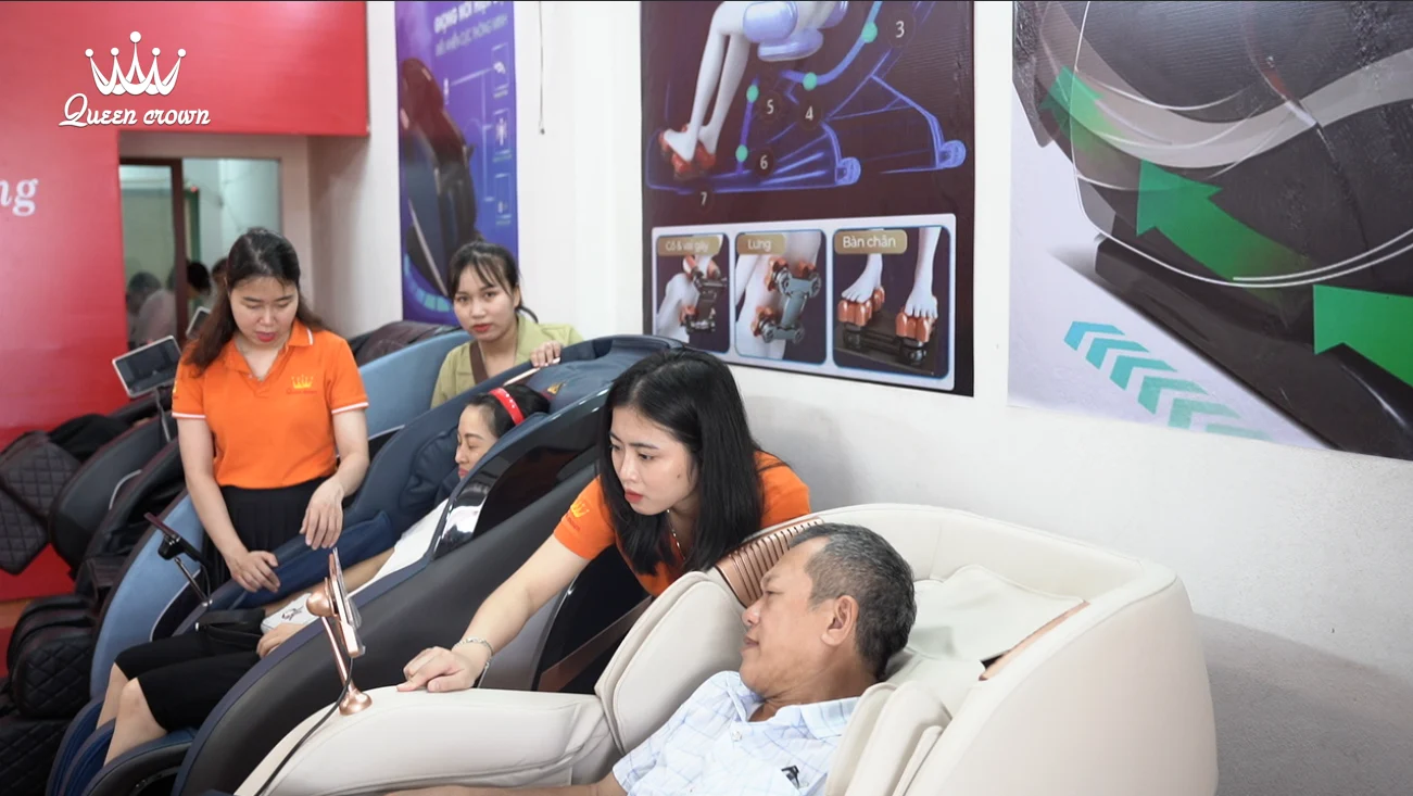 ghế massage tại Thủy Nguyên