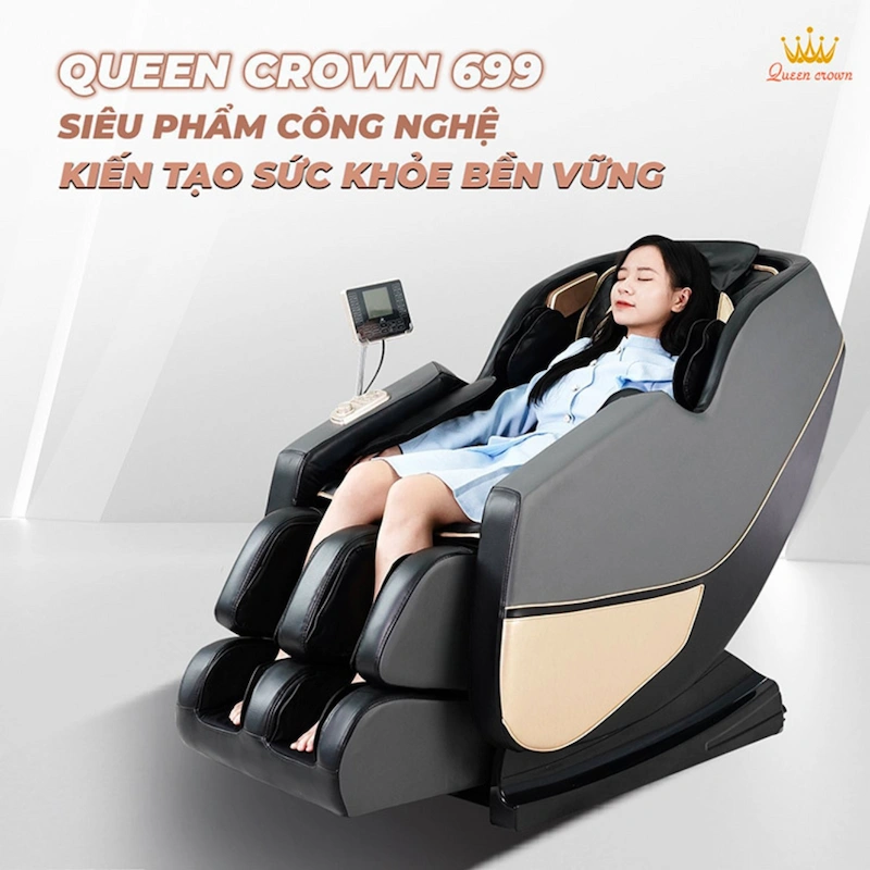queen crown qc 699 sở hữu thiết kế độc đáo, thời thượng