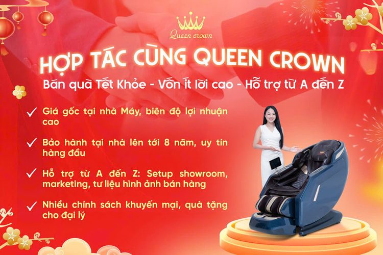 Bán Quà Tết Ghế Massage 2026 | Tuyển Đại Lý Chính Hãng Từ Nhà Máy Hàng Đầu - Chính Sách Cực Hấp Dẫn