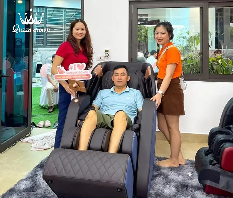 ghế massage trảng bom