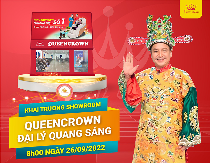 Tưng bừng khai trương Queen Crown Nam Định - Đại lý Quang Sáng
