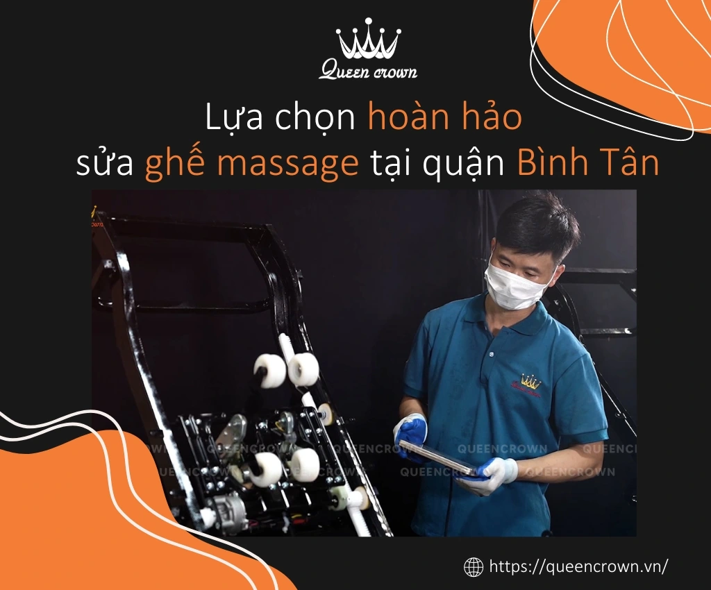 sửa ghế massage tại quận Bình Tân