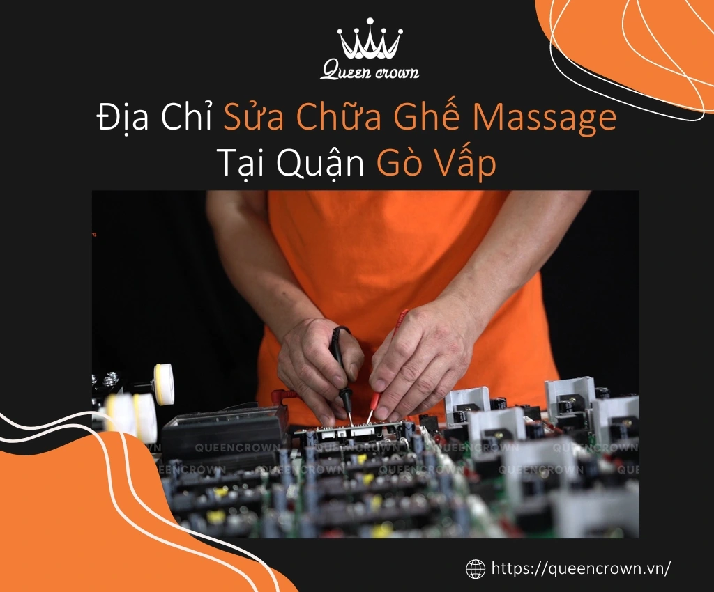 sửa ghế massage tại quận Gò Vấp