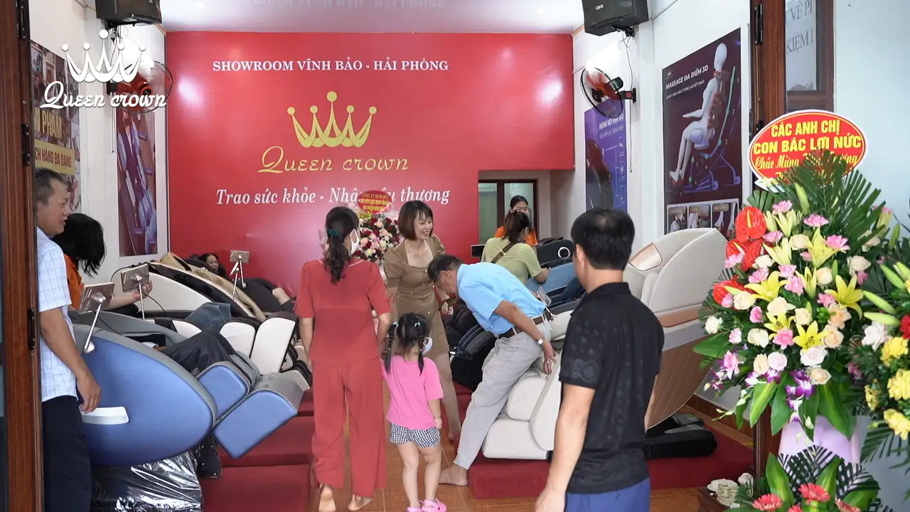 ghế massage tại Vĩnh Bảo