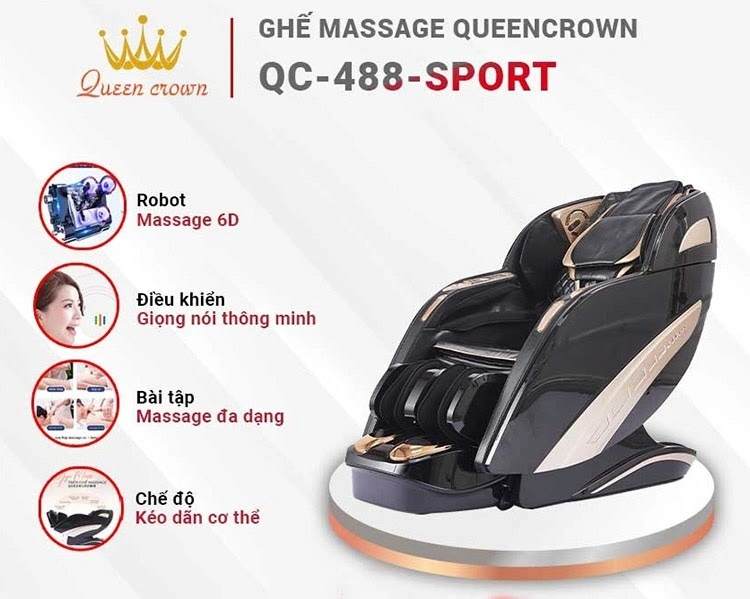 Ưu nhược điểm của ghế massage điều khiển bằng giọng nói