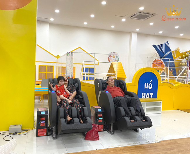 Việc sử dụng ghế massage đang dần trở nên phổ biến