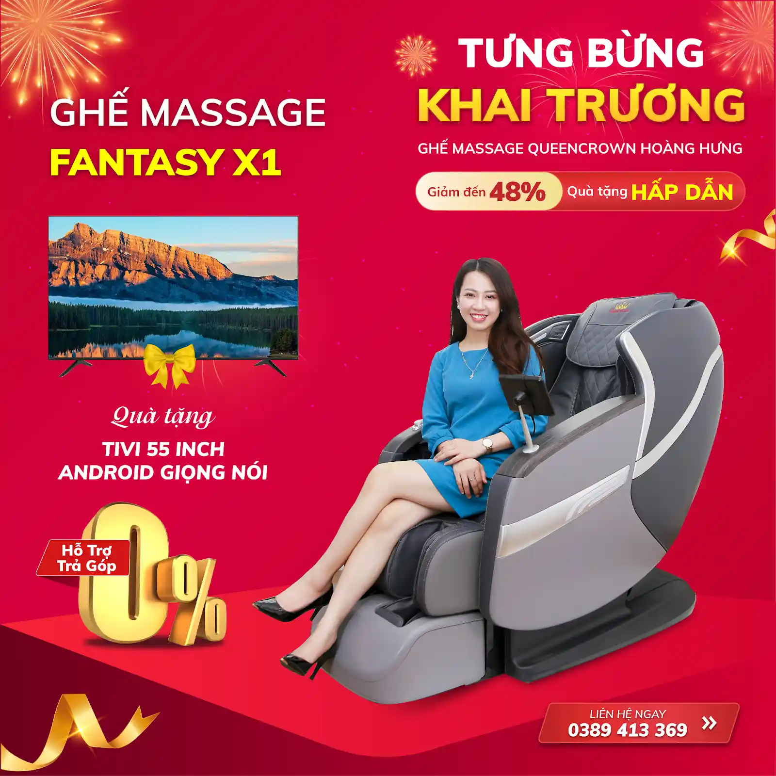 ghế massage tại An Lão