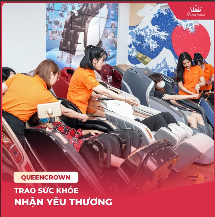 ghế massage tại Kiến An